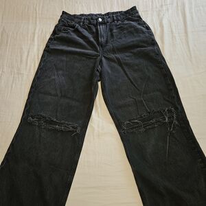 American Eagle Outfitters Black Straight Leg Jeans